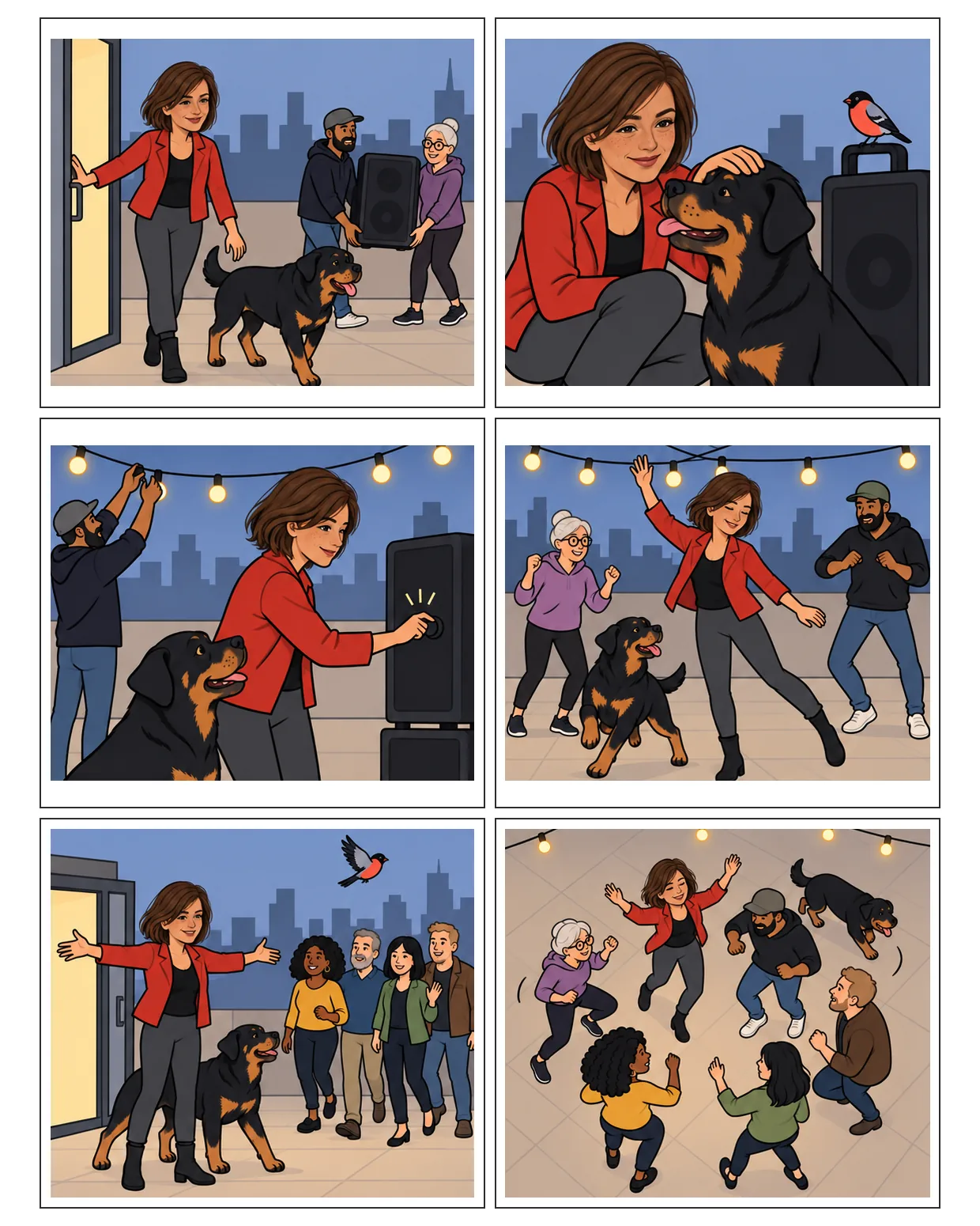Minimal Cartoon Edition preview, comic Page 1