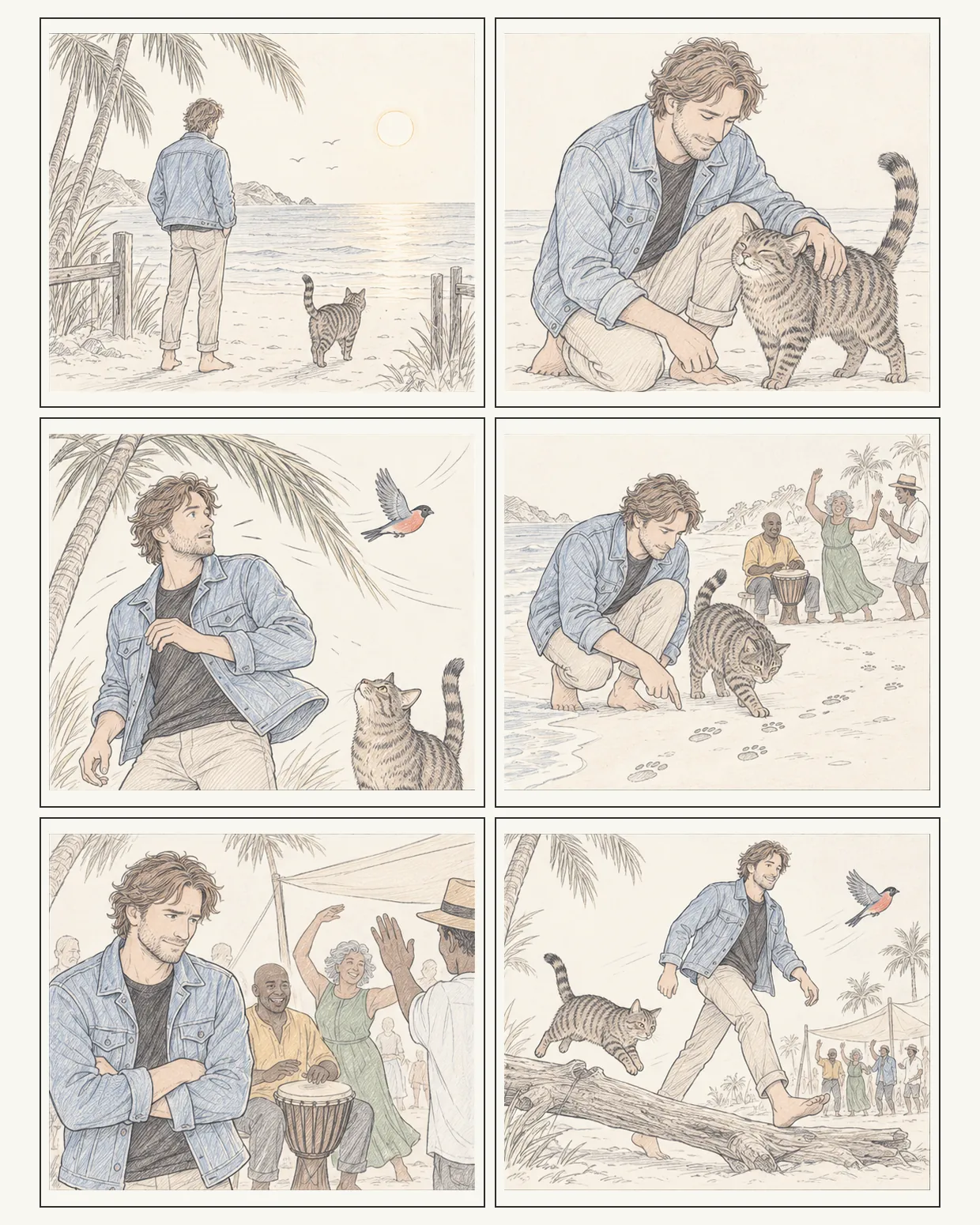 Soft Pencil Edition preview, comic Page 1
