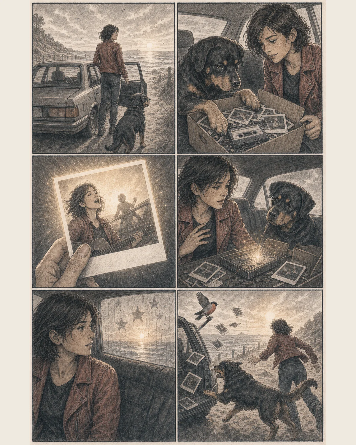 Soft Pencil Edition preview, comic Page 1