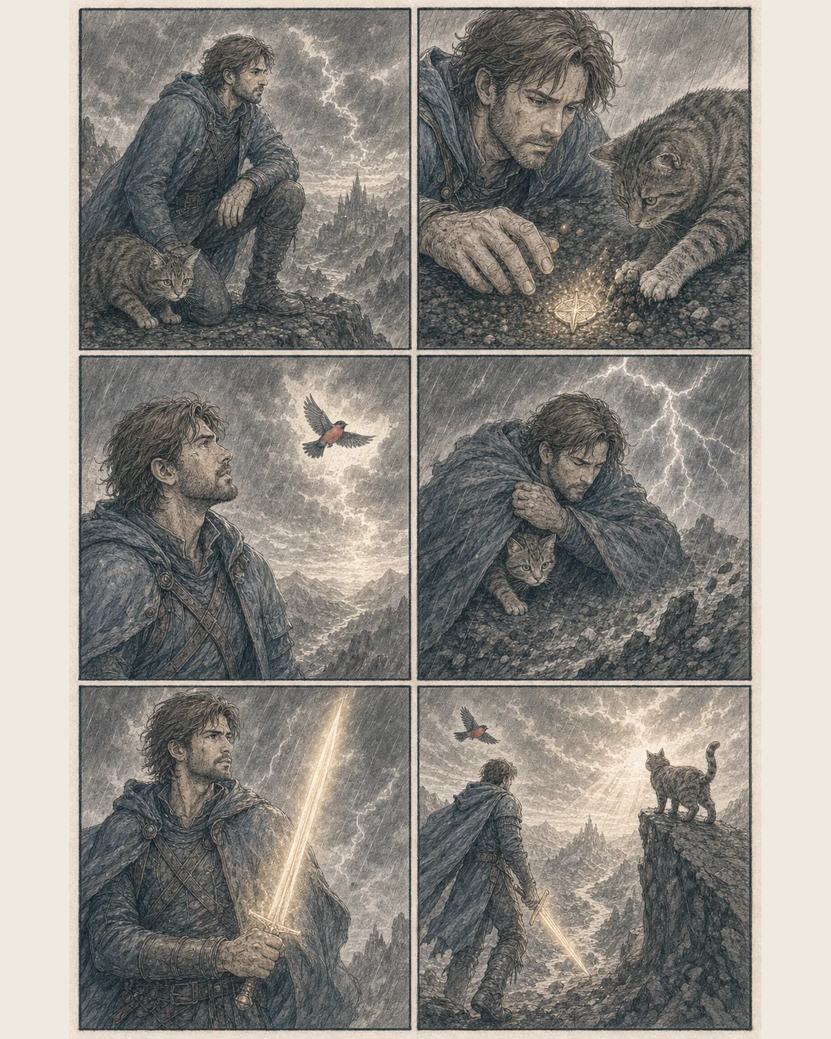 Soft Pencil Edition preview, comic Page 1