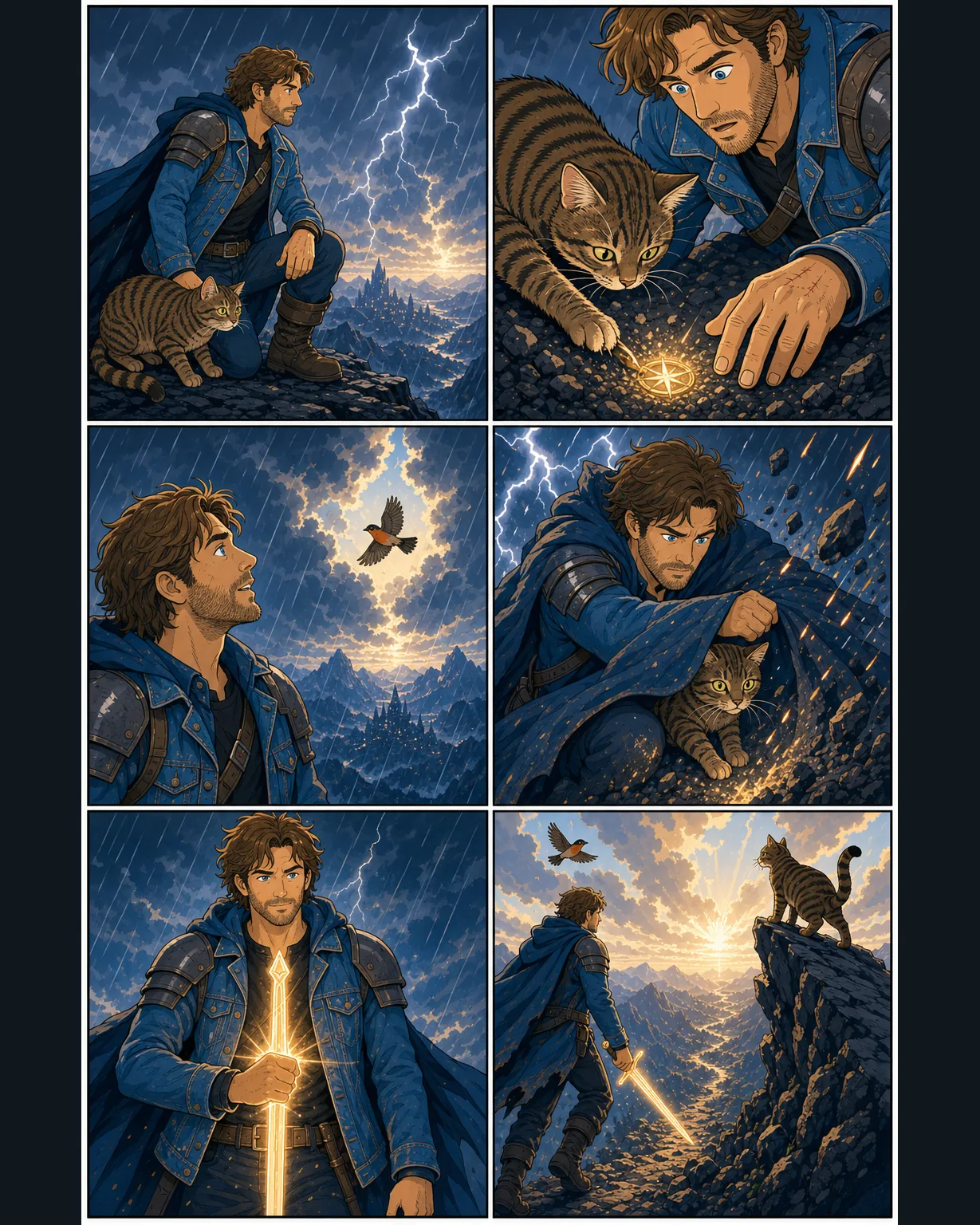 Minimal Cartoon Edition preview, comic Page 1