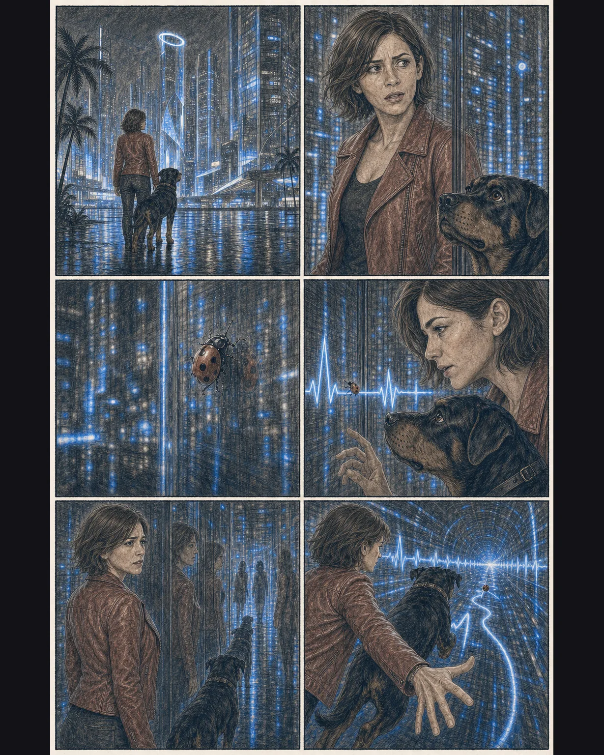 Soft Pencil Edition preview, comic Page 1