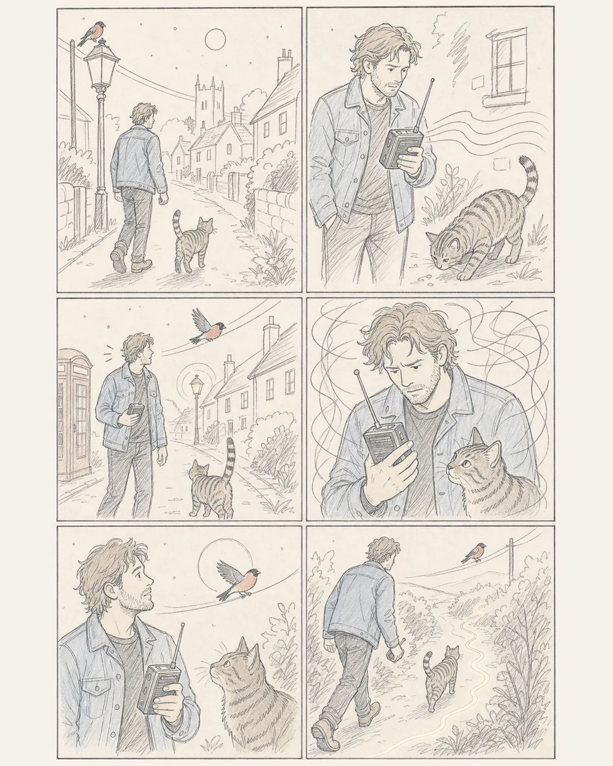 Soft Pencil Edition preview, comic Page 1