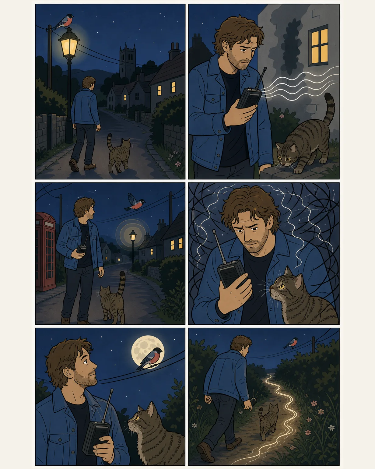Minimal Cartoon Edition preview, comic Page 1