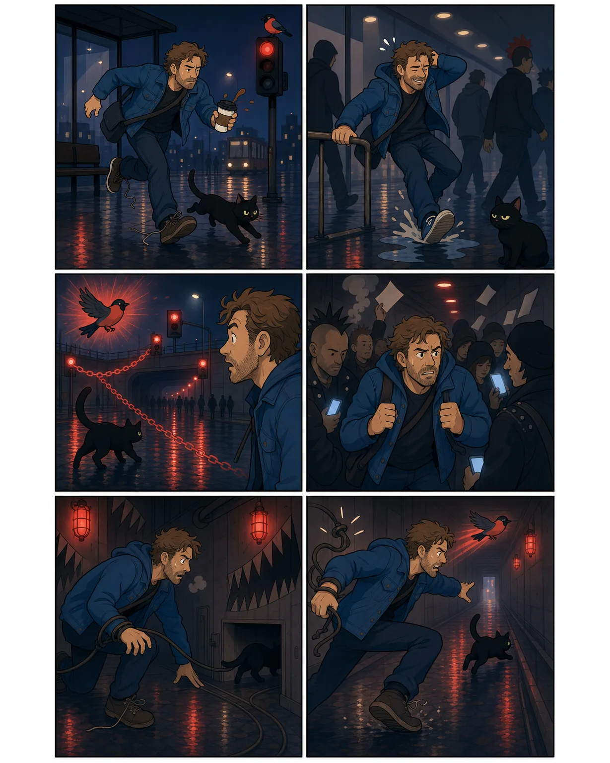 Minimal Cartoon Edition preview, comic Page 1