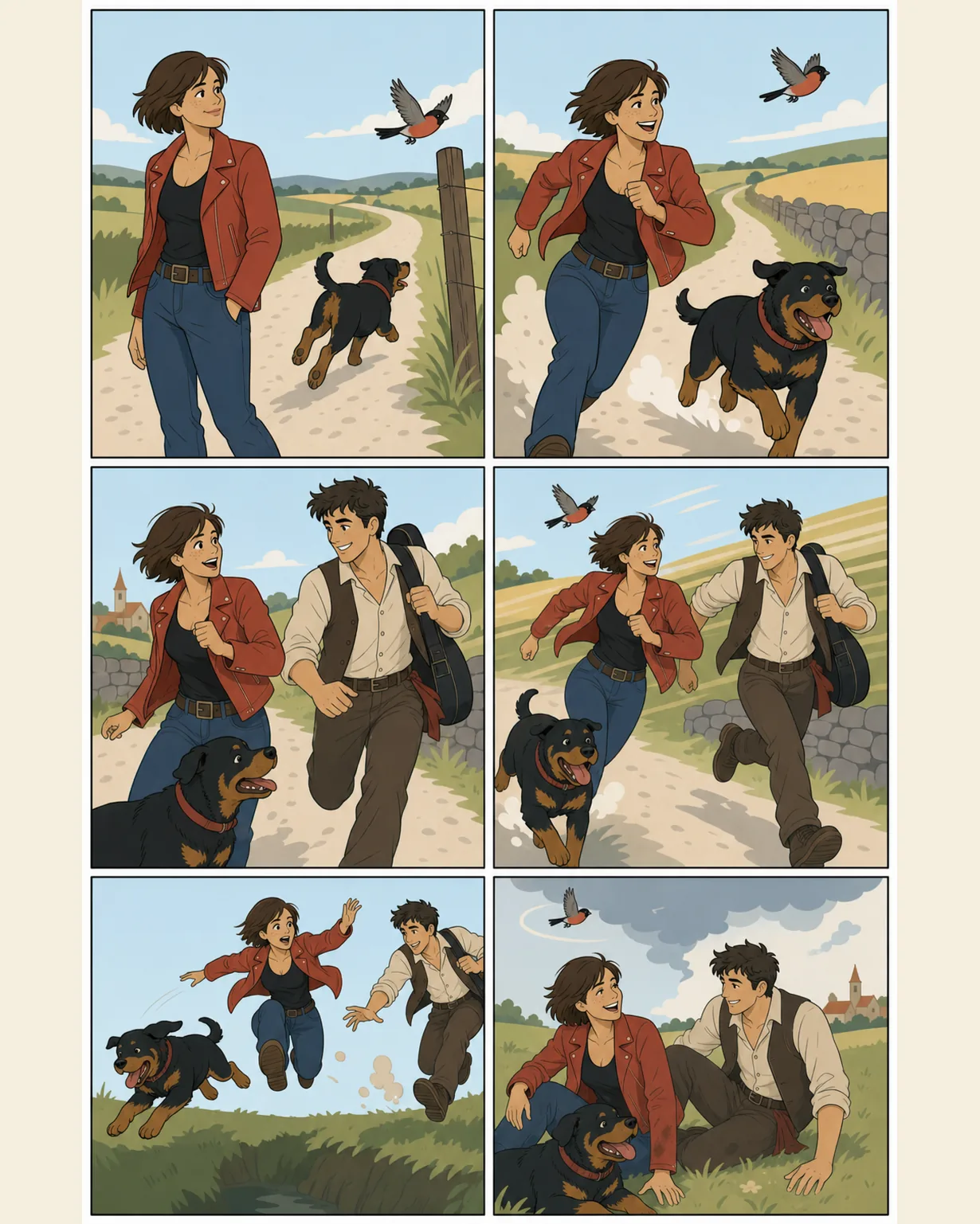 Minimal Cartoon Edition preview, comic Page 1