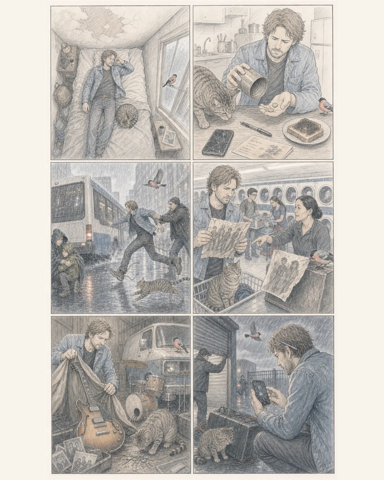 Soft Pencil Edition preview, comic Page 1