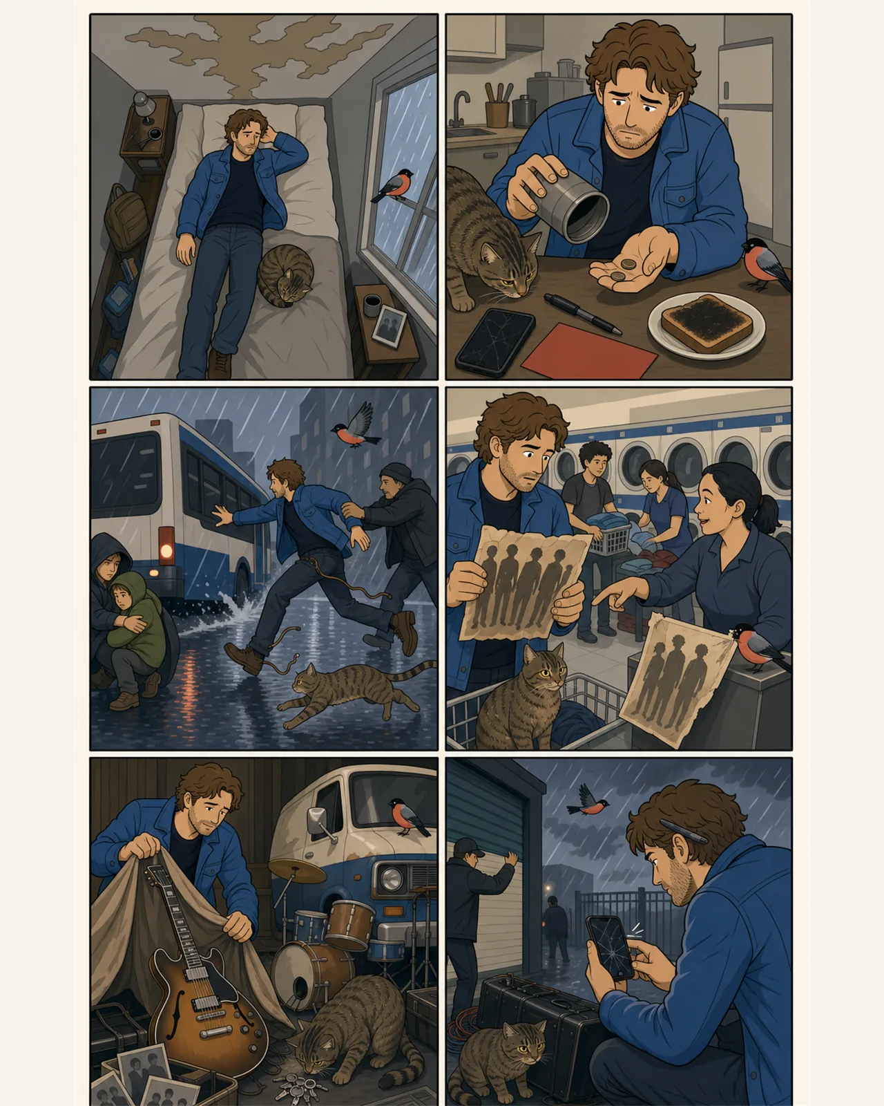 Minimal Cartoon Edition preview, comic Page 1