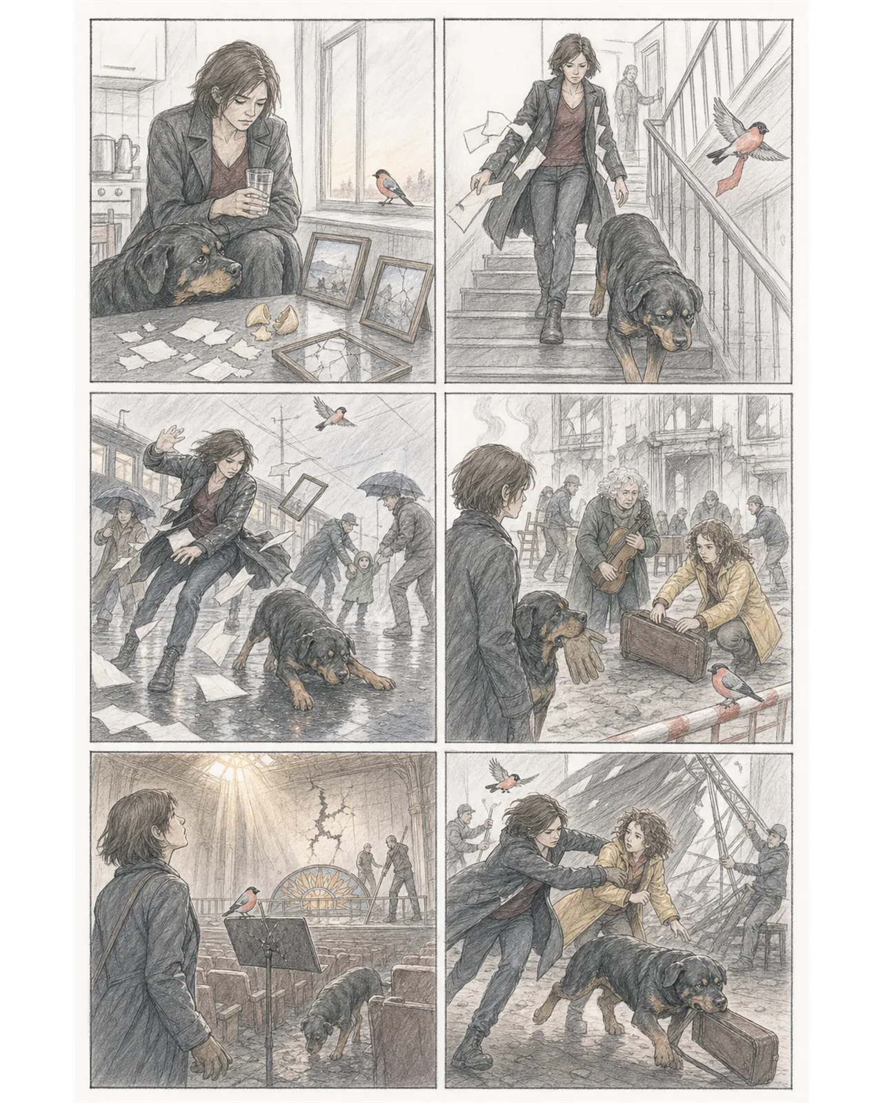 Soft Pencil Edition preview, comic Page 1