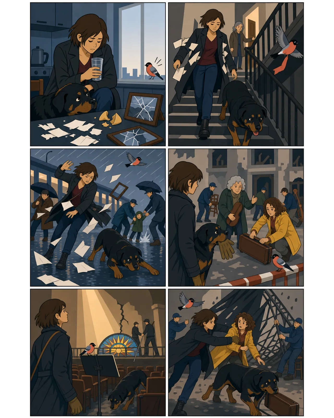 Minimal Cartoon Edition preview, comic Page 1
