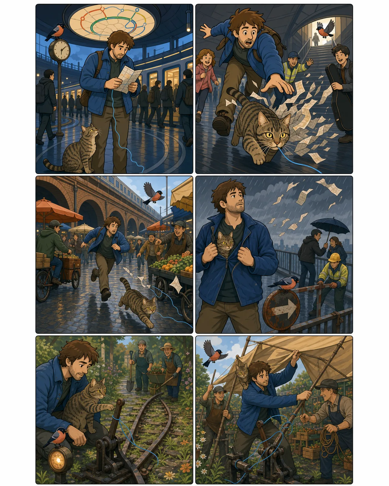Minimal Cartoon Edition preview, comic Page 1