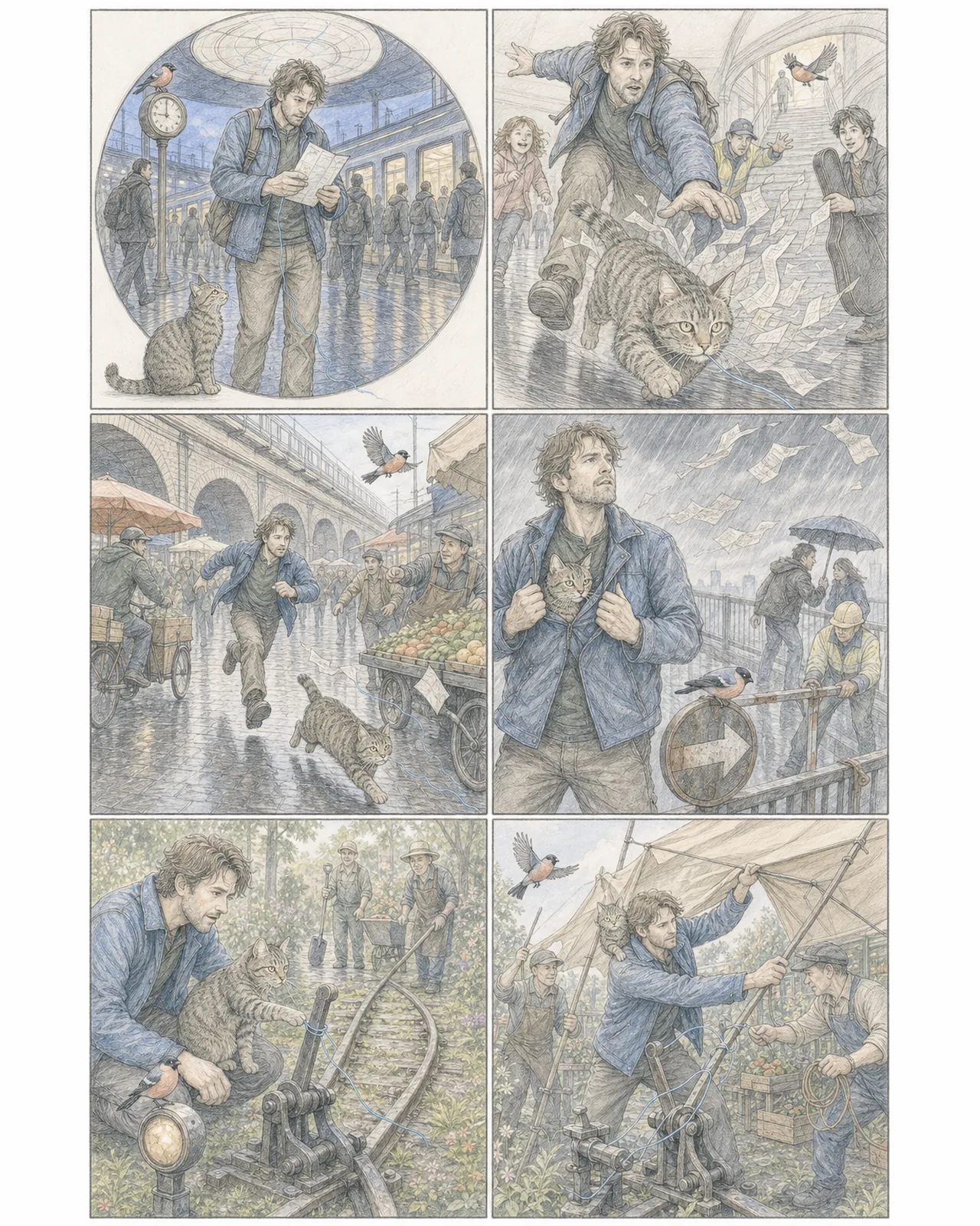 Soft Pencil Edition preview, comic Page 1