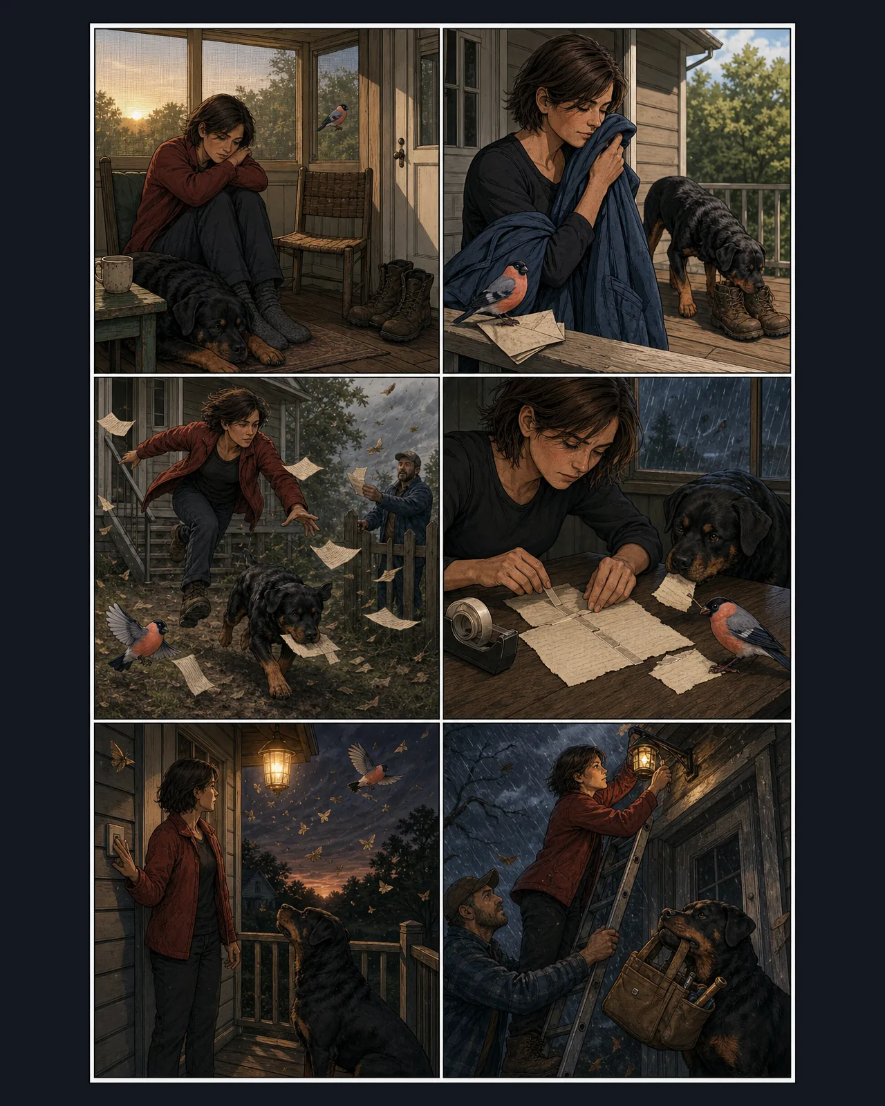 The Light We Leave On comic preview for D32