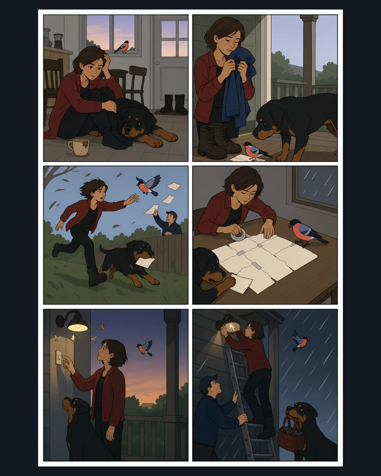 Minimal Cartoon Edition preview, comic Page 1
