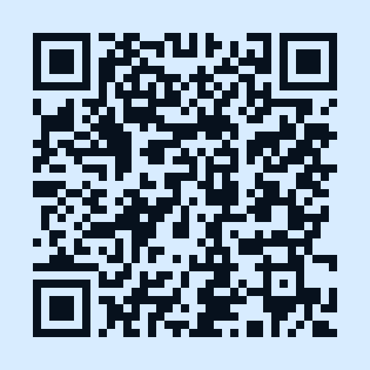 QR code for the AIcs Blue Playlist